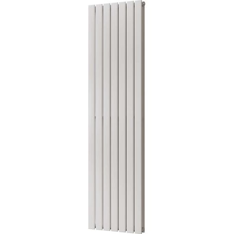 Typhoon - White Vertical Radiator H1800mm x W476mm Double Panel