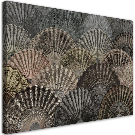 Tableau sur toile Fans luxueux 90x60 (1/5)