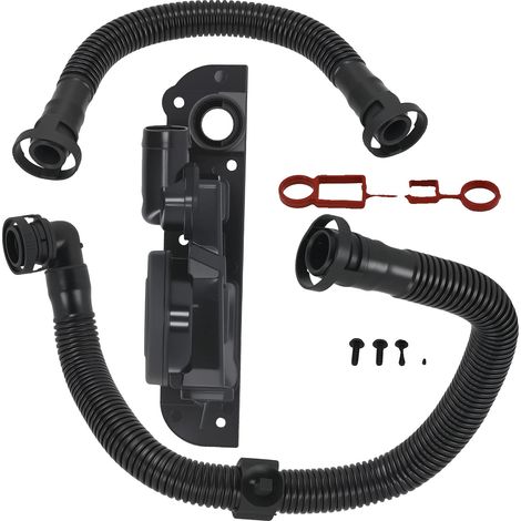 PCV-Ventil, Hochwertiger Kunststoff, 3 Zoll x 1 Zoll x 1 Zoll, Kompatibilität mit Audi-Modellen 2006-2008, Entwickelt für effektive (1/5)