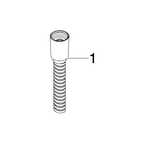 DORNBRACHT 28404970-93 Tuyau métallique pour robinetterie, sans série