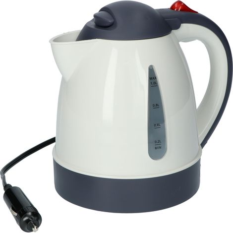 Bouilloire d'eau - 1 Litre - 12V - Blanc (1/5)