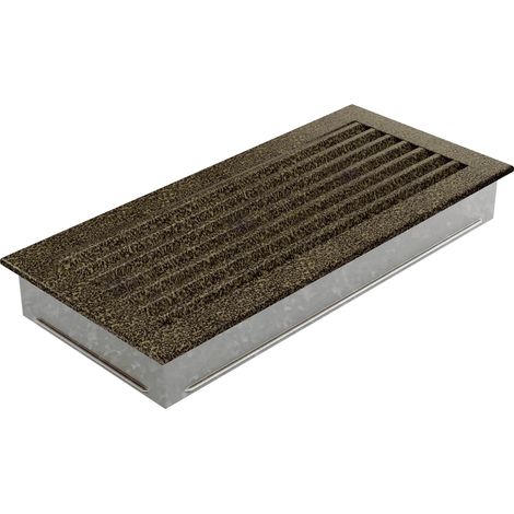 Lüftungsgitter FRESH 17x37 schwarz und gold (1/3)