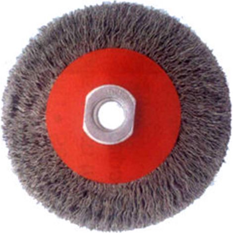 Brosse conique Bellota 50816-1002 Fil ondulé inoxydable industriel