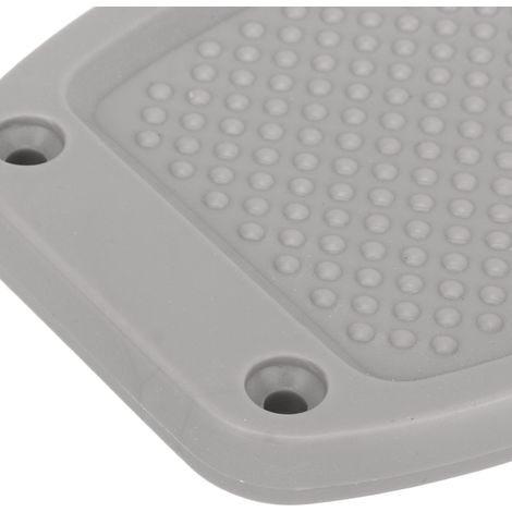 Plaque de tableau arrière PVC gris pour support moteur hors-bord, adapté aux bateaux gonflables, canots pneumatiques, kayaks et yachts marins. (1/5)