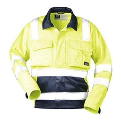 VIKTOR Warnschutz - Bundjacke, Elysee, EN 471/2, EN 340, Gelb, Gr. 60 (1/2)