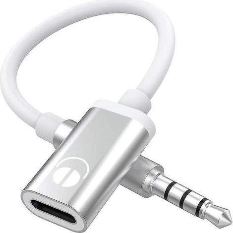 Câble adaptateur jack analogique 3,5 mm mâle vers USB-C femelle pour lecteur MP3 (1/5)