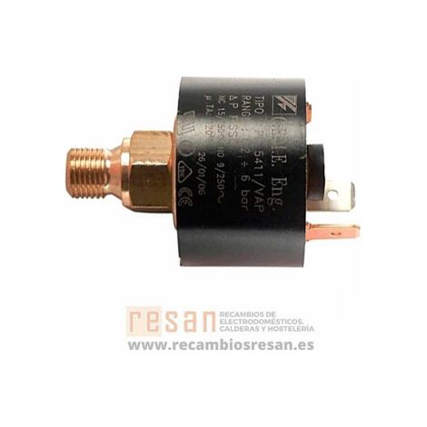 Presostato seguridad agua 1/8m gp600 2-6 bar
