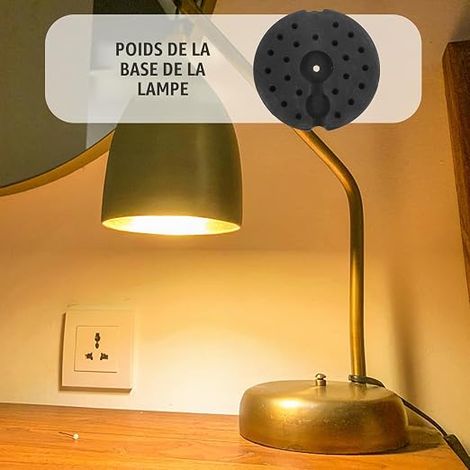 Floor Lamp Base Lamp Foot Weight For Floor Lamp Desk Lamp Base 9.17 X 9.17 X 0.87 Inch Weight For Living Room And Office (1/4)
