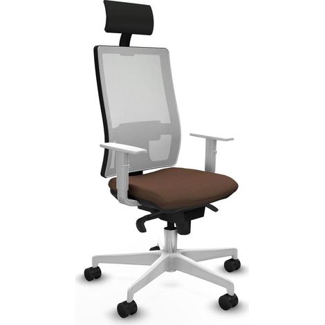 Silla de Oficina Horna Piqueras y Crespo Marrón Oscuro