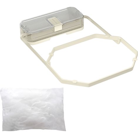 Filtre Pour Évier - Support En Acier Inoxydable Avec Ventouse - Filet Jetable Pour Résidus Alimentaires - 50 Pièces - Design Triangulaire D'Angle (1/5)