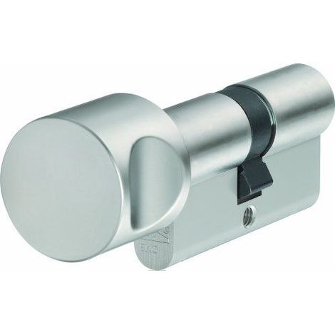 Abus 54436 Cylindre de serrure a bouton-poucier Nickel Nacre