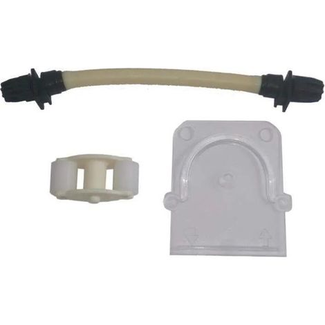 Aqualux – Kit pièces détachées pompe doseuse piscine Doseco – Tube péristaltique 17,5 cm – Couvercle transparent pour surveillance visuelle (1/2)