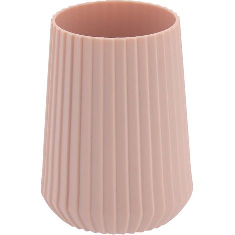 Gobelet strie abs/as effet rubber 220 ml - blush - Tendance (1/2)
