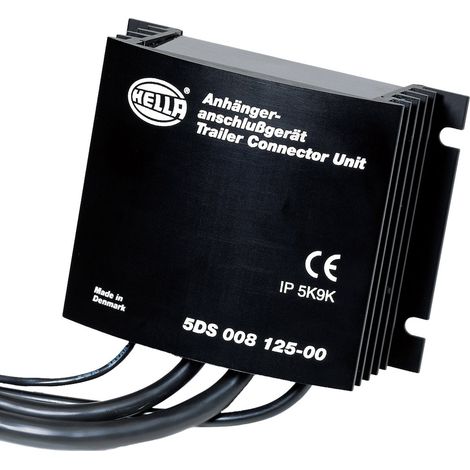 HELLA 5DS 008 125-001 Trasformatore di tensione, Tensione d'ingresso 24V, Tensione d'uscita 12V, con fascio cablaggio supplementare per luce rimorchio (1/2)