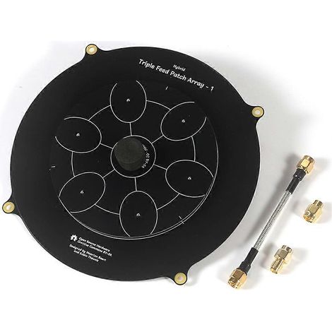 5,8 GHz 14 dBi Richtantenne, zirkular polarisiert, dreifach gespeist für FPV-Drohnenzubehör A (1/5)