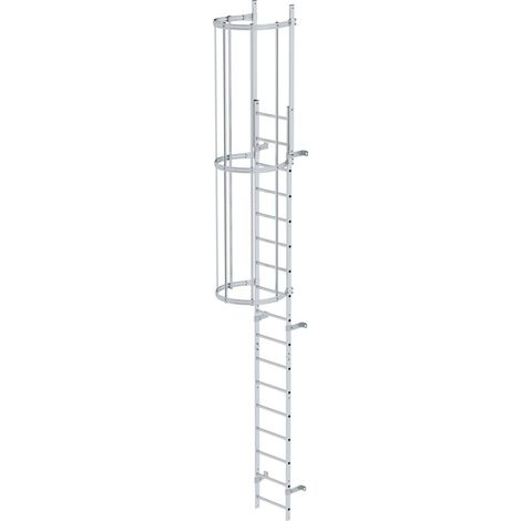 MUNK ortsfeste Steigleitern Aluminium, 4,76m SH (1/4)