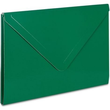 Carpeta tipo sobre A-3 verde 1CM 8061 (1/4)