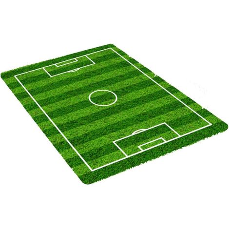 Tapis de sol en flanelle pour chambre d'enfant, tapis de jeu, tapis de sol en flanelle pour terrain de football, idéal pour la décoration intérieure (1/5)