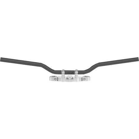 Manillar TRW ZF de acero de 25,4 mm para Speedfighter, color negro.