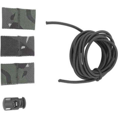 Sangle élastique robuste et ajustable pour articles roulés - Noir (1/4)