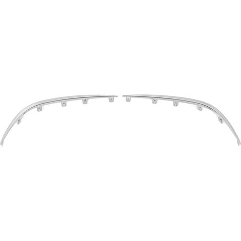 Juego de embellecedores cromados para la parrilla del parachoques del Mercedes-Benz Clase E W213 Exclusive Line (versión anterior al rediseño, 2017-2020) – 2 piezas (1/5)