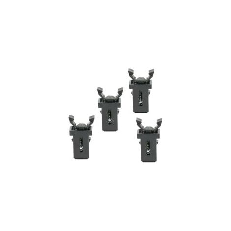 Set mit 4 Ersatz-Sonnenbrillenhaltern fürs Auto mit Verriegelung für die Dachkonsole, kompatibel mit den meisten FK-Ablagefächern. – Crezuo