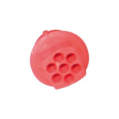 Connecteur Male 7 Voies - Rouge