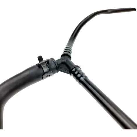 Black material: ABS coolant hose 4N0121081BJ, compatible with Audi...--DTEKGAZ (1/5)