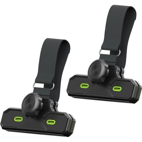 Abrazaderas para toldo de caravana Max, material de nailon estabilizado contra los rayos UV, almohadillas antideslizantes resistencia, 2 piezas (1/5)