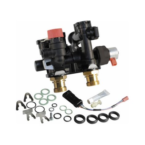 Diff – Vanne 3 voies avec moteur pour chauffage central – Tension 230V – Compatible chaudières Saunier Duval – S1079100