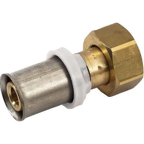 Raccord à sertir pour multicouche Acopex Alu diamètre nominal 16 à écrou libre 3/8'' (12x17) - THERMACOME