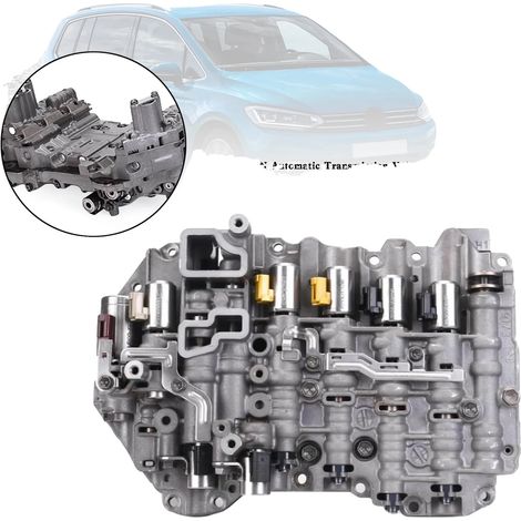 Cuerpo de válvulas de transmisión automática, solenoide pequeño, de metal, remanufacturado, compatible con cupés deportivos compactos de 2003 a 2008, compatible con autos compactos de 2003 en adelante (1/5)
