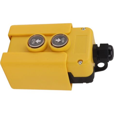 QORVA- Télécommande de remorque à benne basculante 12V DC, 4 fils, 3 interrupteurs haut et bas pour plate-forme de levage de grue