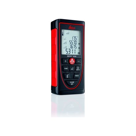 Leica Geosystems – Télémètre laser DISTO(TM) – Plage de mesure 0,05-80 m – Précision ±1,0 mm – Mémoire 20 valeurs – Protection IP 65