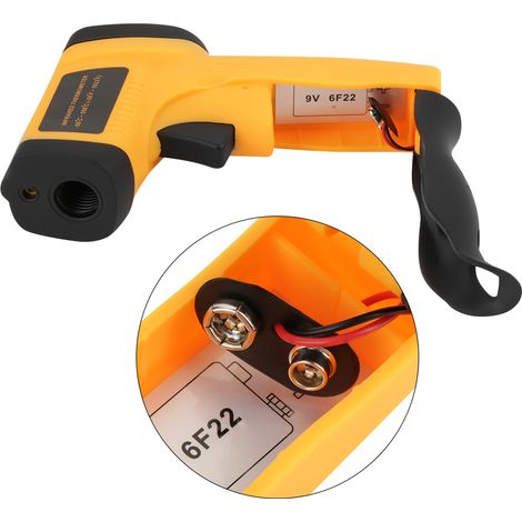 GM550 Berührungsloses digitales Infrarot-Thermometer mit Laser-Temperaturmessgerät (1/5)