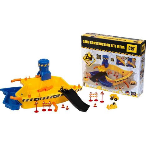 CAT® SANDBAUSTELLE MEGA u.a. Fahrzeuge, Sandkasten uvm