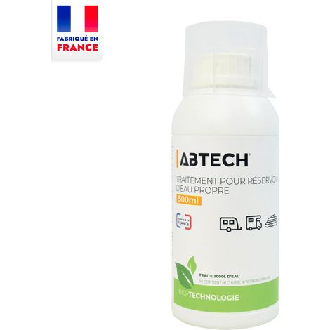 Solution décontaminante de réservoir eau propre (1/4)