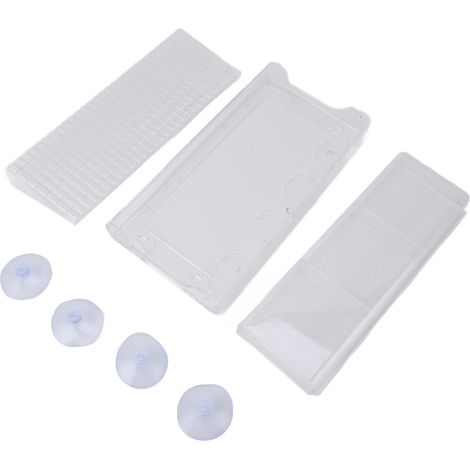 Mangeoire à oiseaux extérieure pour fenêtre, en plastique transparent avec ventouses robustes, idéale pour décorer le jardin ou la terrasse. (1/5)