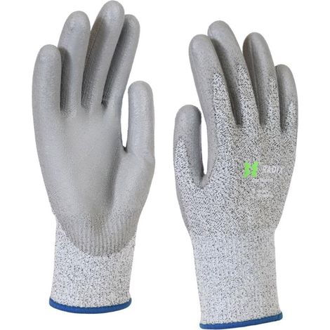 Gants de travail - Radix - CutMaster - Anti-coupure PU gris - Taille M11 / XL
