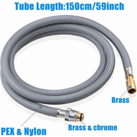 Tuyau - Rp50390 - Pour Robinet Cuisine À Tiroir - 150 Cm - Compatible Delta DST (1/4)
