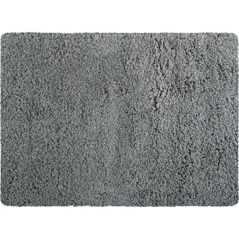 Alfombra de baño de microfibra 40x60cm Gris Claro MSV (1/5)