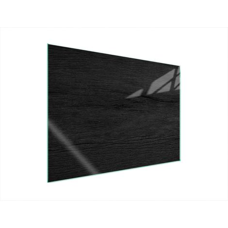 GLASSCHUTZPLATTE FÜR HERD 70x52 SCHWARZ (1/5)