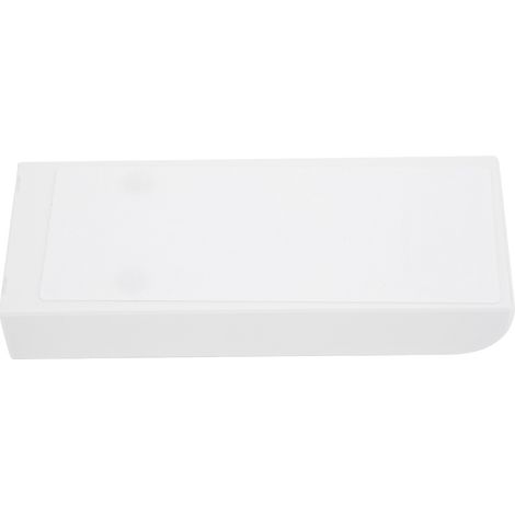 Organisateur de bureau en plastique ABS blanc, boîte de rangement pour fournitures de bureau et articles de papeterie (1/5)