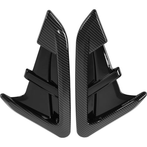 2x Habillages de Sortie d'Air Latéraux pour Auto, Accessoires Extérieurs de Remplacement pour X3 G01 2018-2021, Style Fibre de Carbone (1/5)