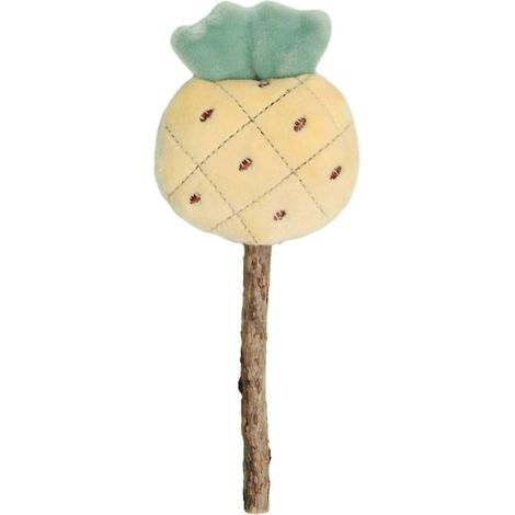 Naturel Matatabi Chat à macher Stick - Peluche Forme de fruit - pour Intérieur Kitty Teething (1/5)