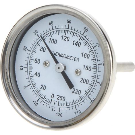 Hochpräzises Edelstahl-Ofenthermometer mit Temperaturanzeige für Küche, Haushalt und Haushalt