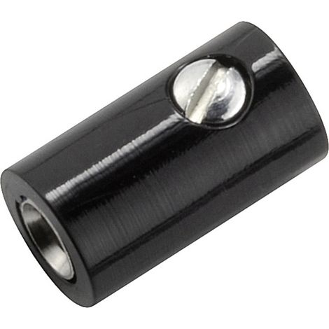 Fiche banane femelle Ø de la broche: 2.6 mm Kahlert Licht noir 1 pc(s)