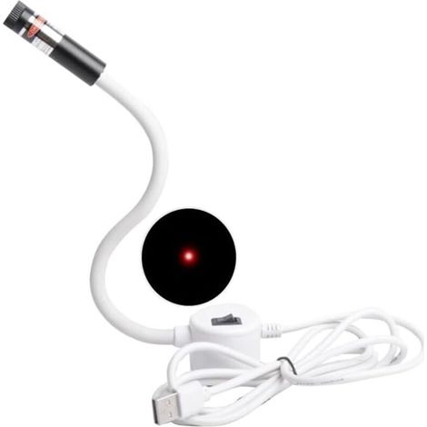 Lampe de positionnement magnétique pour machine à coudre, guide de vision laser pour couture, fixation magnétique réglable, outil d'aide à la couture et au matelassage mains libres