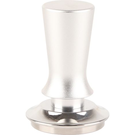 Tasseur à café, presse à café moulu, marteau en acier inoxydable à pression constante, accessoires pour le café, argent, 53 mm (1/5)