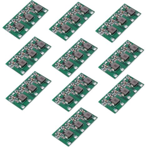 Schutzplatine, Batteriemanagementplatine (BMS) und Leistungsübertragungsplatine für 10 LiFePO4 4S 1300 mA Lithium-Ionen-Batterien. (1/5)